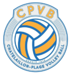 Logo club volley ball chatelaillon plage
